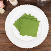20 Square 10" x 10" Airlaid Paper Disposable Cocktail Napkins