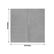 20 Square 10" x 10" Airlaid Paper Disposable Cocktail Napkins
