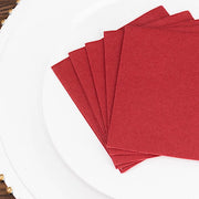 20 Square 10" x 10" Airlaid Paper Disposable Cocktail Napkins
