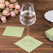 20 Square 10" x 10" Airlaid Paper Disposable Cocktail Napkins