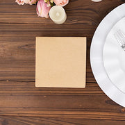 20 Square 10" x 10" Airlaid Paper Disposable Cocktail Napkins