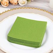 20 Square 10" x 10" Airlaid Paper Disposable Cocktail Napkins