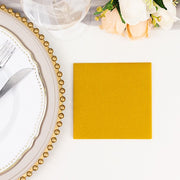 20 Square 10" x 10" Airlaid Paper Disposable Cocktail Napkins