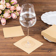 20 Square 10" x 10" Airlaid Paper Disposable Cocktail Napkins