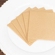 20 Square 10" x 10" Airlaid Paper Disposable Cocktail Napkins