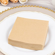 20 Square 10" x 10" Airlaid Paper Disposable Cocktail Napkins