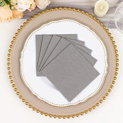 20 Square 10" x 10" Airlaid Paper Disposable Cocktail Napkins