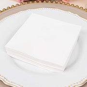 20 Square 10" x 10" Airlaid Paper Disposable Cocktail Napkins