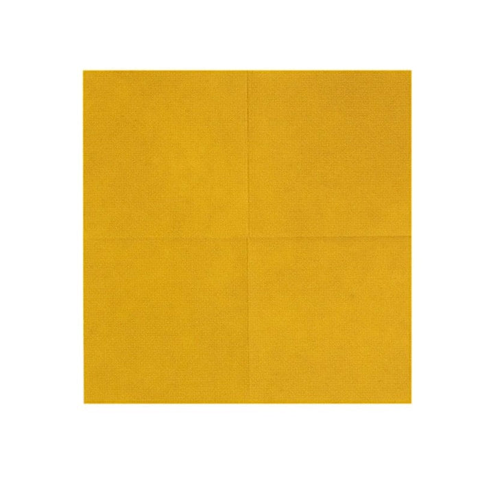 20 Square 10" x 10" Airlaid Paper Disposable Cocktail Napkins NAP_BEV2_06_GOLD