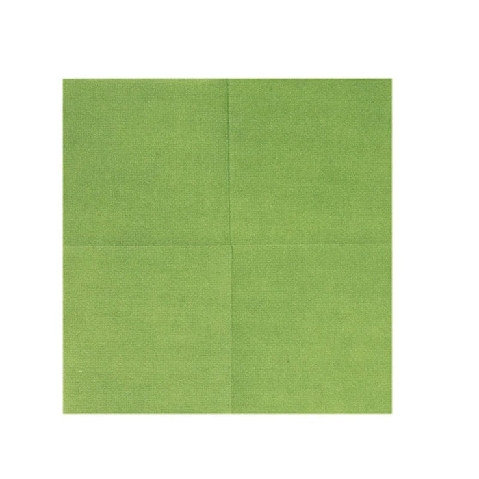 20 Square 10" x 10" Airlaid Paper Disposable Cocktail Napkins NAP_BEV2_06_MOSS