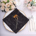 20" x 20" Sheer Tulle Table Napkins with Embroidered Sequins