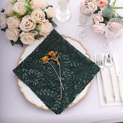 20" x 20" Sheer Tulle Table Napkins with Embroidered Sequins