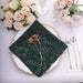 20" x 20" Sheer Tulle Table Napkins with Embroidered Sequins