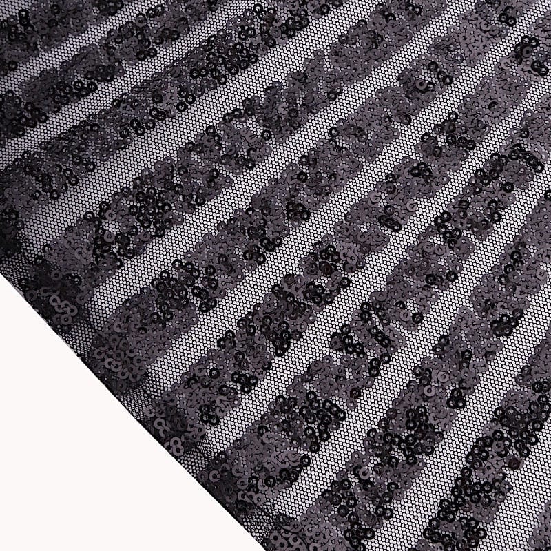 20" x 20" Tulle Net Fabric Napkin with Sequins and Geometric Pattern