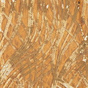 20" x 20" Wave Embroidered Sequin Mesh Dinner Napkin