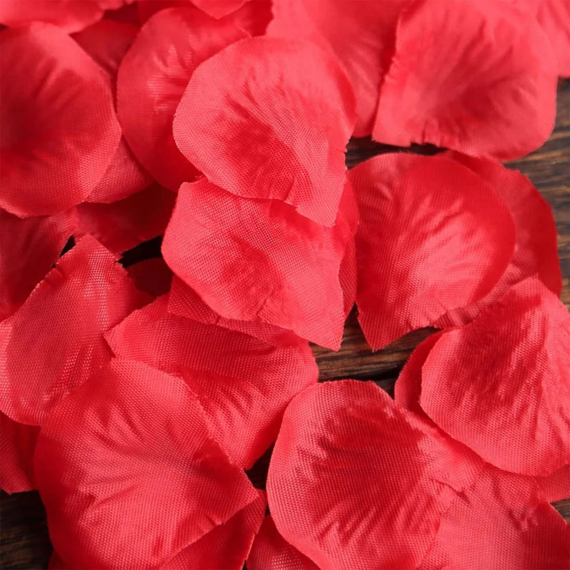 2000 Silk Rose Petals Round Artificial Flowers Table Confetti