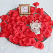 2000 Silk Rose Petals Round Artificial Flowers Table Confetti