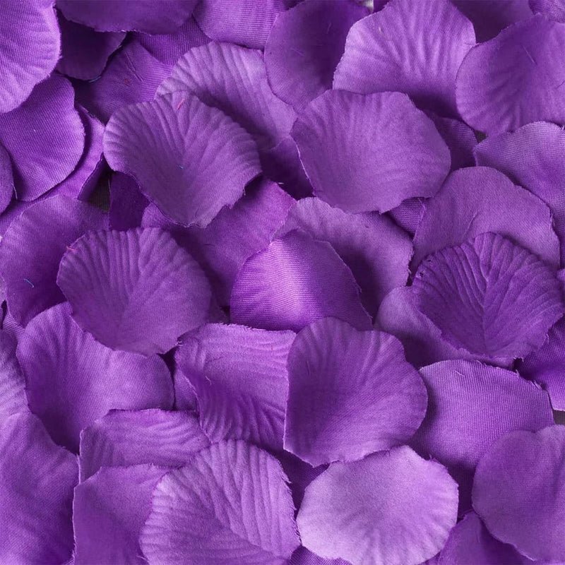 2000 Silk Rose Petals Round Artificial Flowers Table Confetti