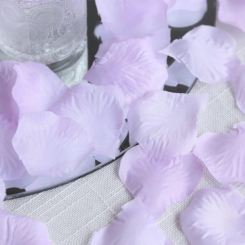 2000 Silk Rose Petals Round Artificial Flowers Table Confetti