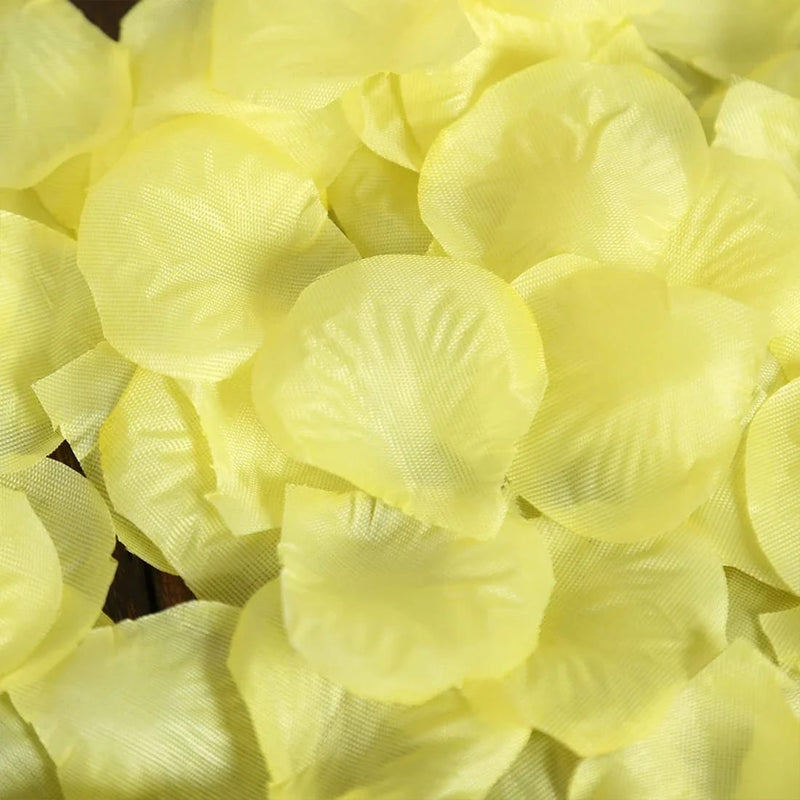 2000 Silk Rose Petals Round Artificial Flowers Table Confetti