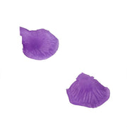 2000 Silk Rose Petals Round Artificial Flowers Table Confetti PET_BAG_PURP_PK2K