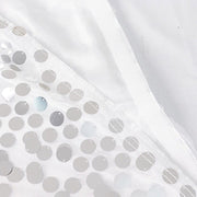 21ft Premium Big Payette Sequin Dual Layered Satin Table Skirt