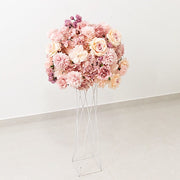 22" Silk Roses Hydrangea Chrysanthemum Bouquet Artificial Flower Ball