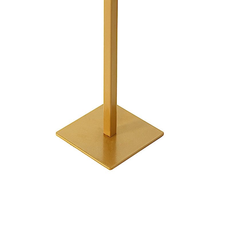 23" Metal Floral Chiara Arch Table Centerpiece with Rounded Top - Gold WOD_HOPMET06_24_GOLD