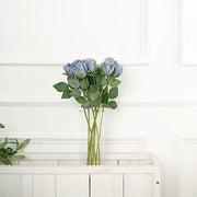 24 Artificial 31" Long Stem Silk Roses Flowers