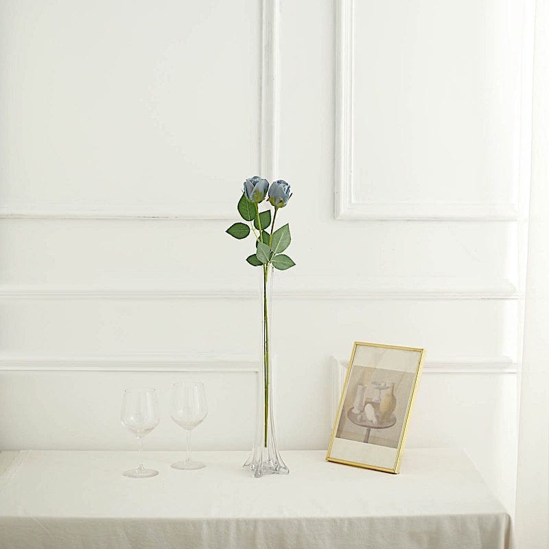 24 Artificial 31" Long Stem Silk Roses Flowers