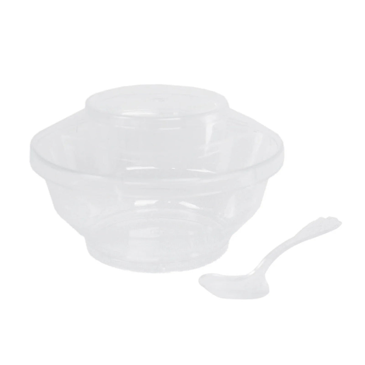 Plastic disposable Dessert Bowl With Cover