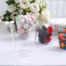 24 Clear 4 oz Mini Wavy Rim Plastic Dessert Cups - Disposable Tableware DSP_DST_CU006_4_CLR