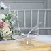24 Clear 6 oz Crystal Footed Plastic Dessert Cups with Spoons - Disposable Tableware DSP_DST_CU009_6_CLR