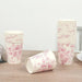 24 Disposable 9oz French Toile Paper Cups - White