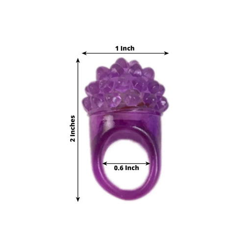 24 Flashing LED Light-Up Jelly Rings - Assorted LED_RING01_ASST