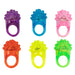 24 Flashing LED Light-Up Jelly Rings - Assorted LED_RING01_ASST