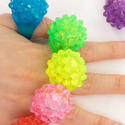 24 Flashing LED Light-Up Jelly Rings - Assorted LED_RING01_ASST