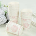 24 French Toile Floral Paper Cups - White and pink DSP_PCUP_016_9_PINK