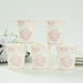 24 French Toile Floral Paper Cups - White and pink DSP_PCUP_016_9_PINK