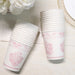24 French Toile Floral Paper Cups - White and pink DSP_PCUP_016_9_PINK