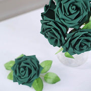 24 pcs 5" Foam Rose Flowers Stems