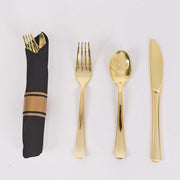 24 Plastic Silverware with Pre Rolled Paper Napkins DSP_YY001_KIT_BKGD