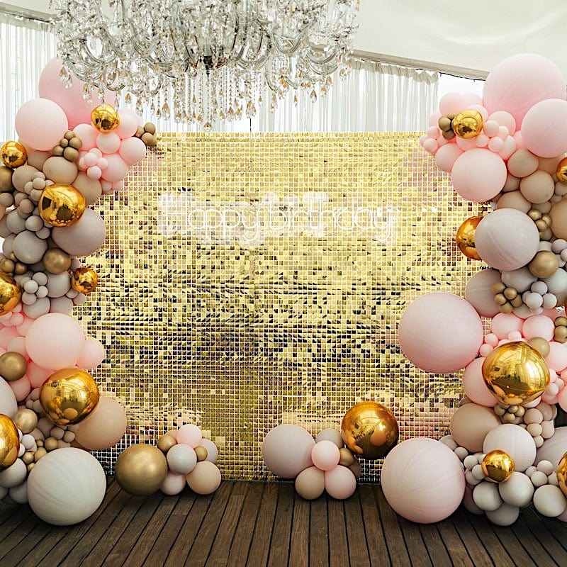 24 Square Sequin Shimmer Wall Photo Backdrop Panels