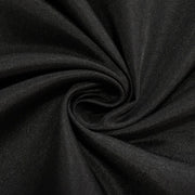 24" x 30" Fitted Polyester Tablecloth - Black