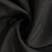 24" x 30" Fitted Polyester Tablecloth - Black