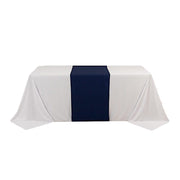 24" x 72" Premium Scuba Polyester Table Runner RUN_SCUBA_2472_NAVY