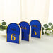 25 Arch Wedding Table Numbers with Metallic Gold Foil 1-25 Numbers Print