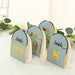 25 Arch Wedding Table Numbers with Metallic Gold Foil 1-25 Numbers Print