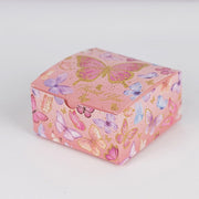 25 Butterfly Themed Party Favor Boxes with "Thank You" Print - Pink BOX_4X4X2_BUT01_PINK