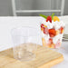 25 Clear 9 oz Crystal Hard Plastic Party Cups with Rounded Rims - Disposable Tableware PLST_CU0072_CLR